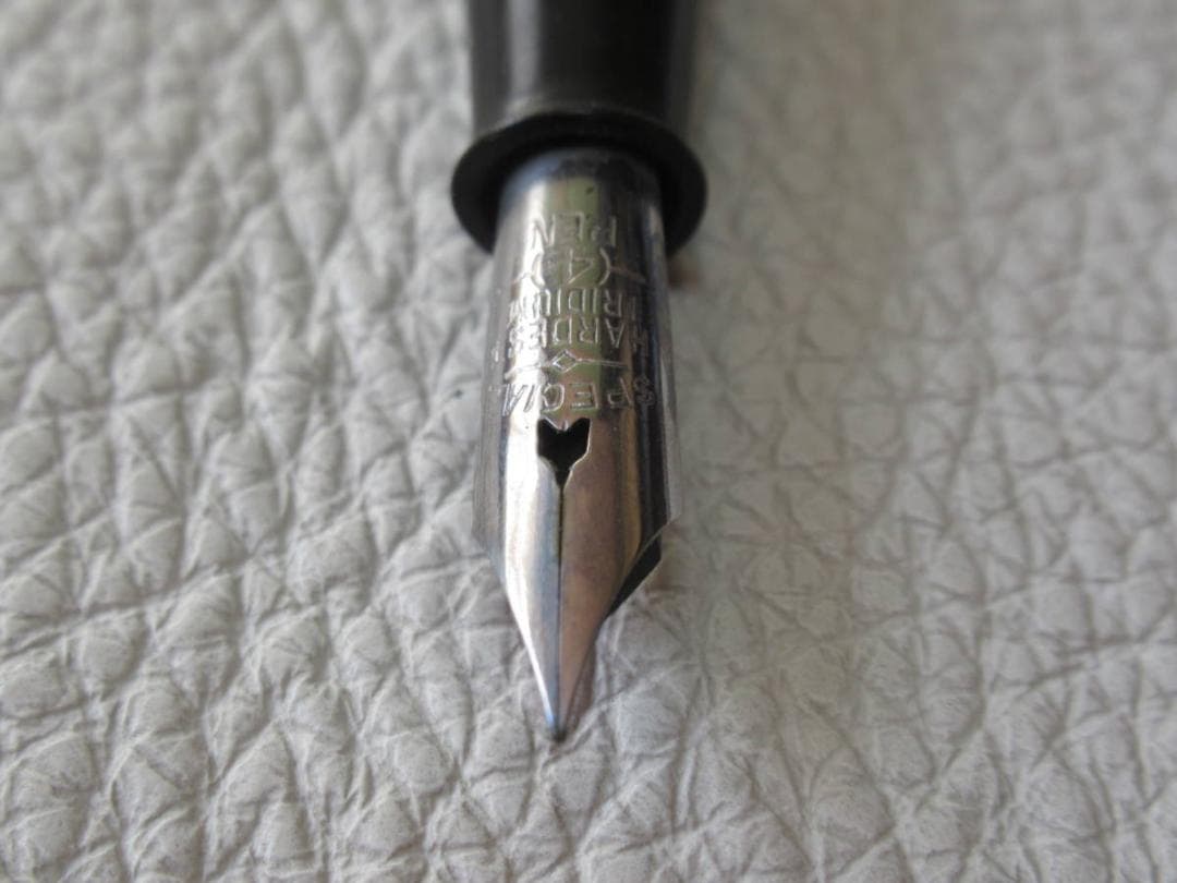 未使用1950年頃ラベル付◆今は無き 杉田万年筆 ライン セルロイド製ペン先中字