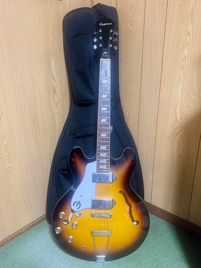 週末限定お値下げ※美品※Epiphone CASINOエピフォンカジノ レフティ