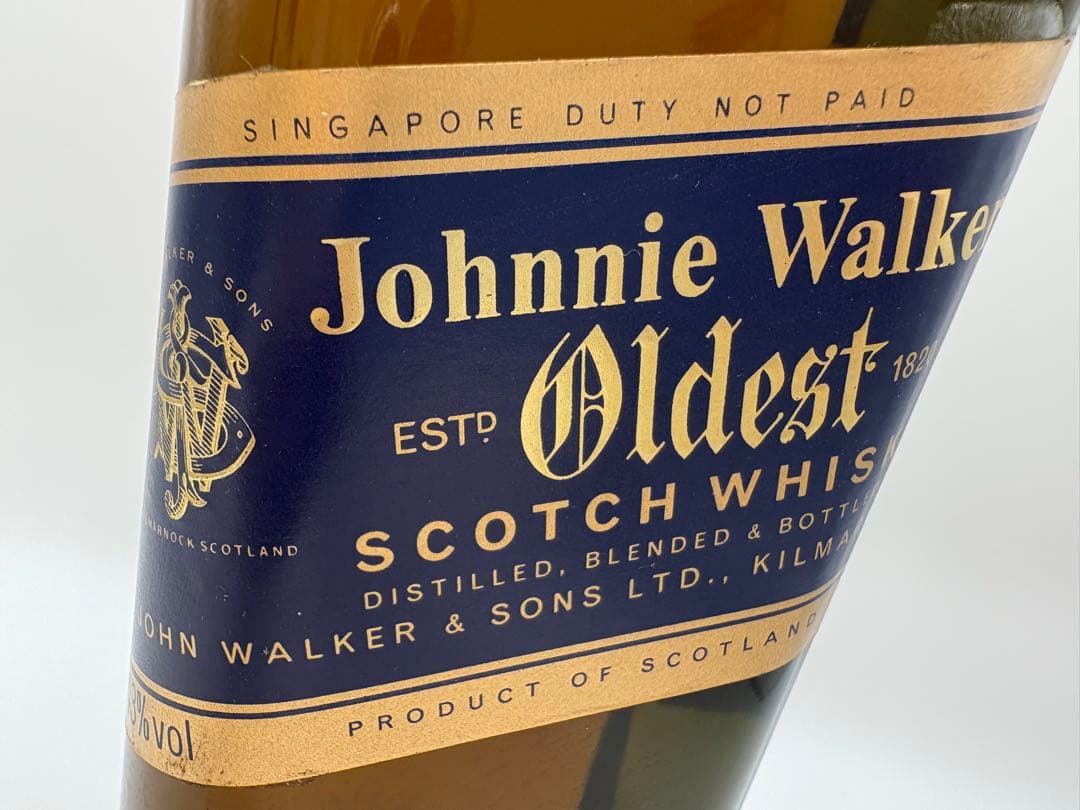 古酒　未開栓　金キャップ　ヘネシーXO ジョニーウォーカー　オールデスト セット