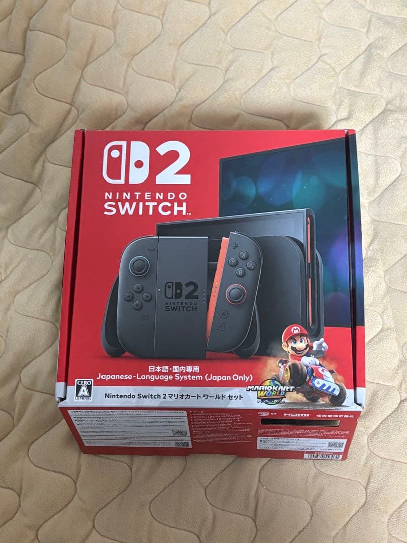 【中古品】Nintendo Switch2 本体　中古　※マリオカートなし