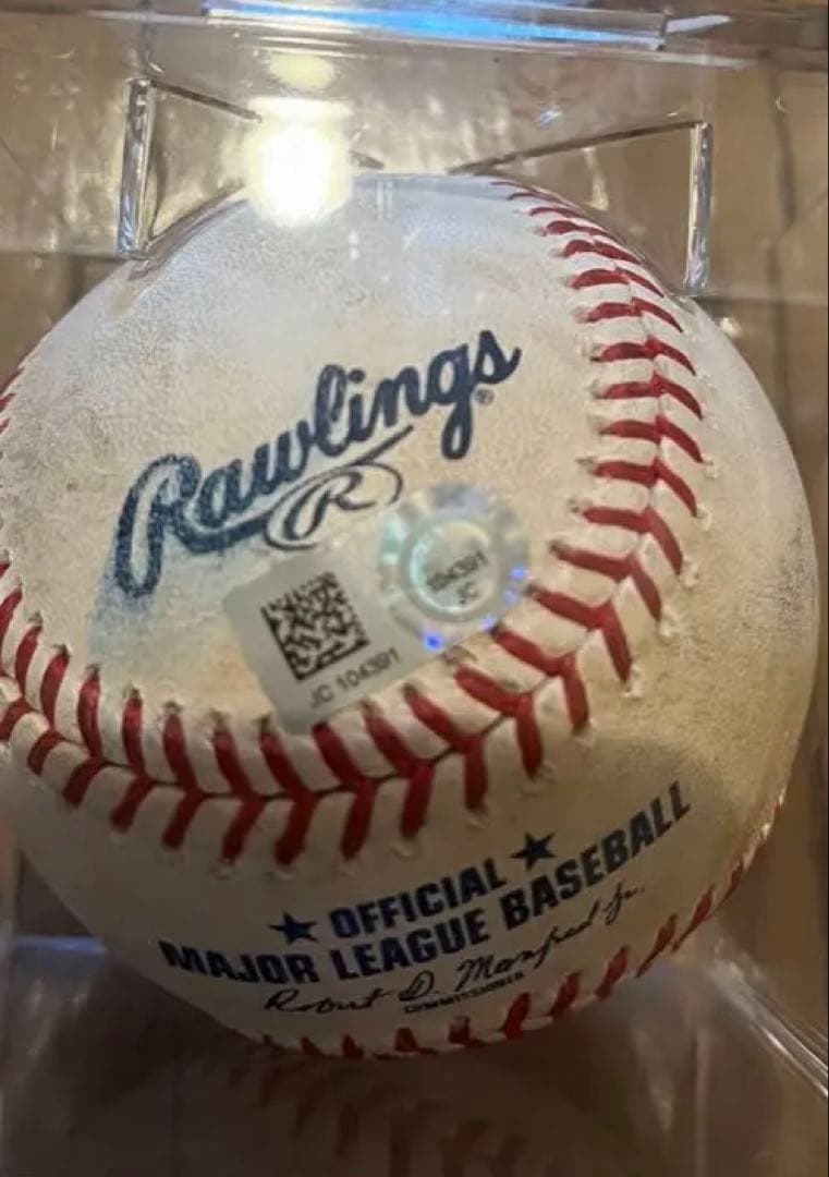 ダルビッシュ奪三振　実使用ボール