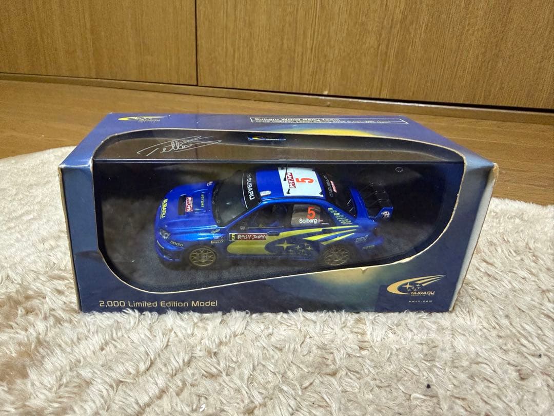 EBBRO スバル インプレッサ WRC 限定2000台 1/43