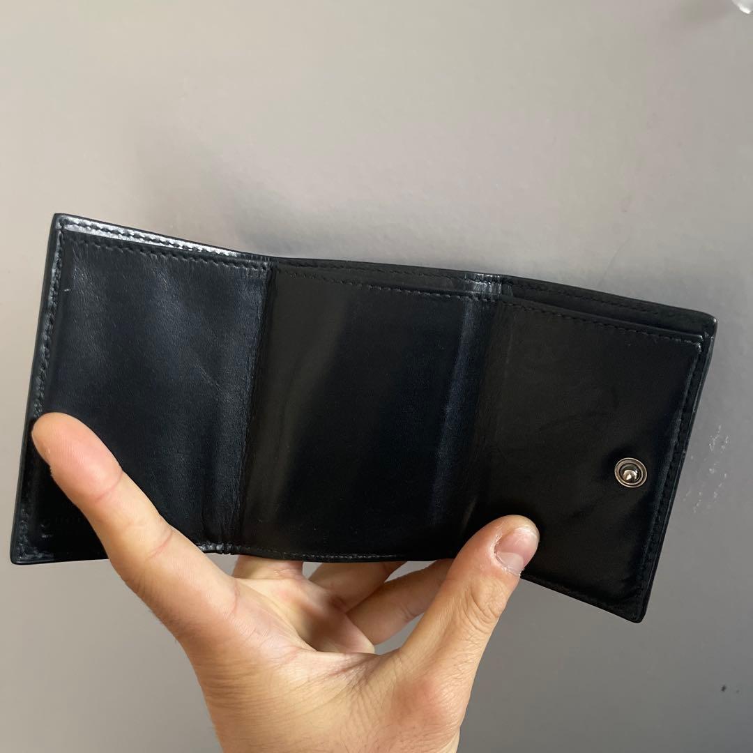 GUCCI 三つ折りウォレット3つ折り財布小物 黒547070レディース