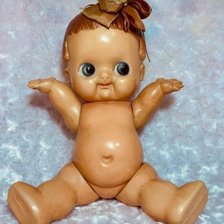 デコちゃん セルロイド 人形 セキグチ製 当時物 昭和 レトロ キューピー