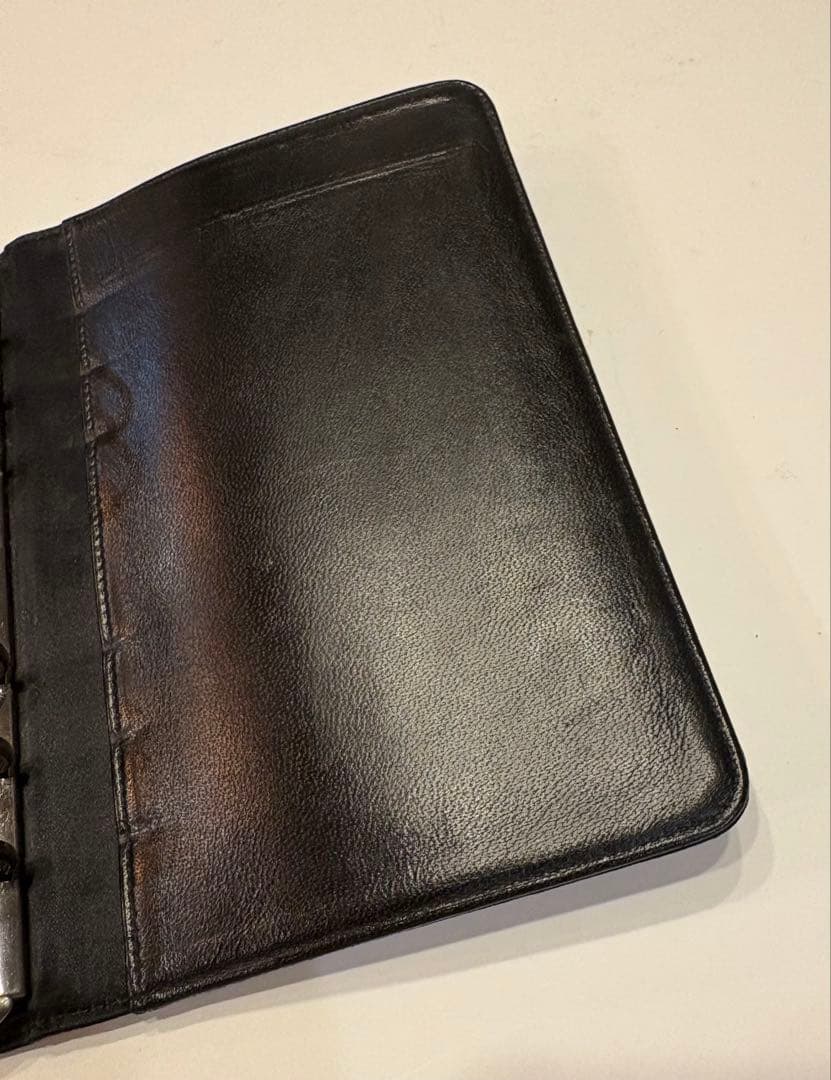 シャネル☆システム手帳　ニュートラベルライン　アジェンダ　ココマーク　ロゴ　黒