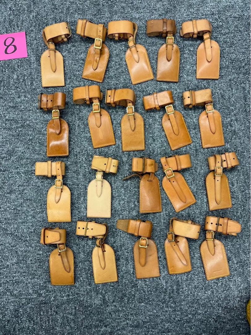 ルイヴィトン　タグセット　ネームタグ　ポワニエ 20セット