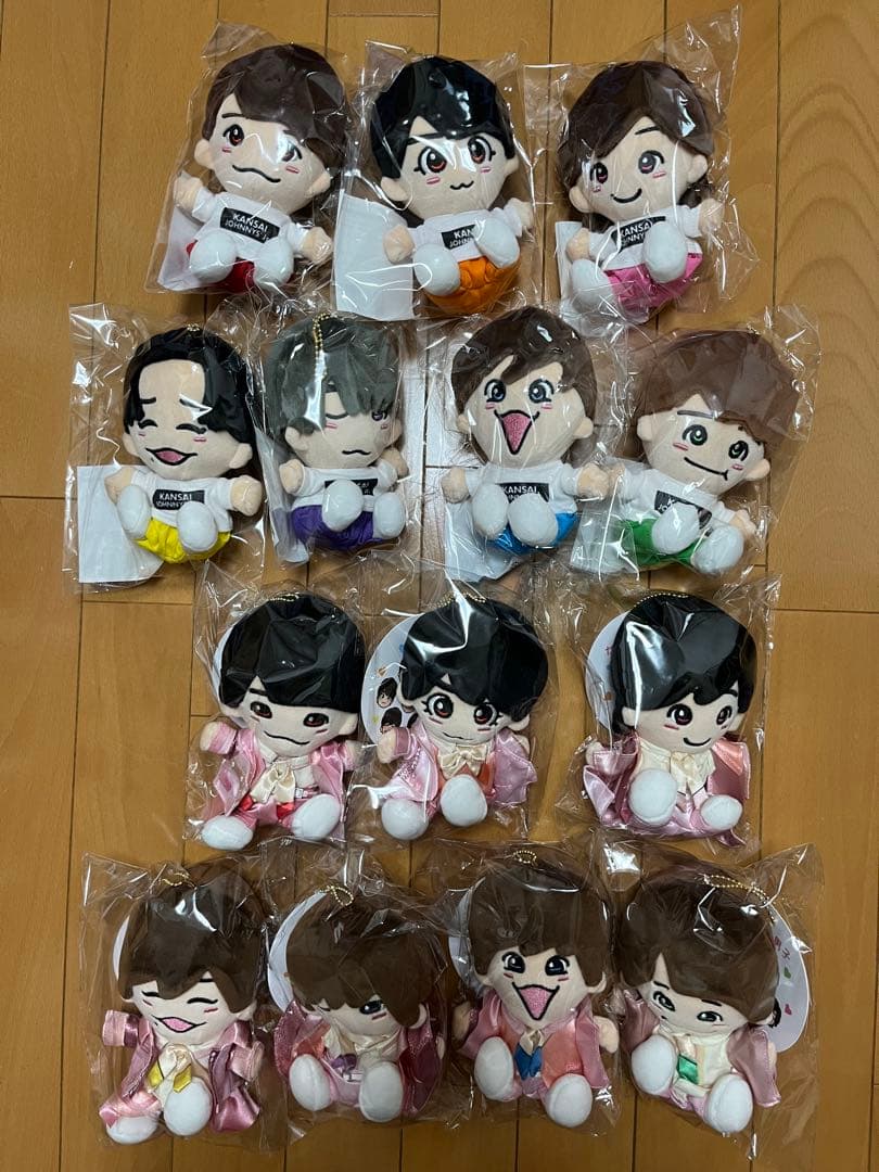 新品14体セット！なにわ男子 ちびぬい 全種類 第一弾 第二弾 はぴぬい