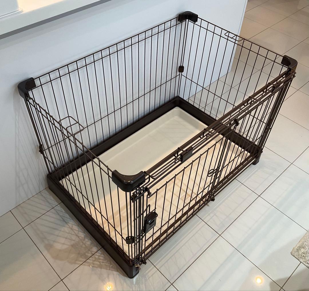 【おまけ付き】リッチェル もっとお掃除簡単ペットサークル 90-60