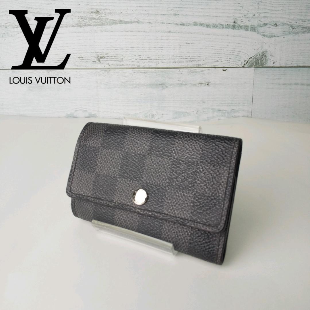 LOUIS VUITTON ダミエ ミュルティクレ  キーケース グラフィット