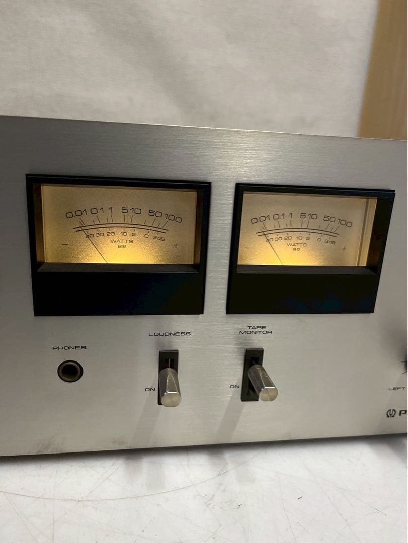 【ジャンク品】pioneer パイオニア　ステレオアンプ　SA-7600