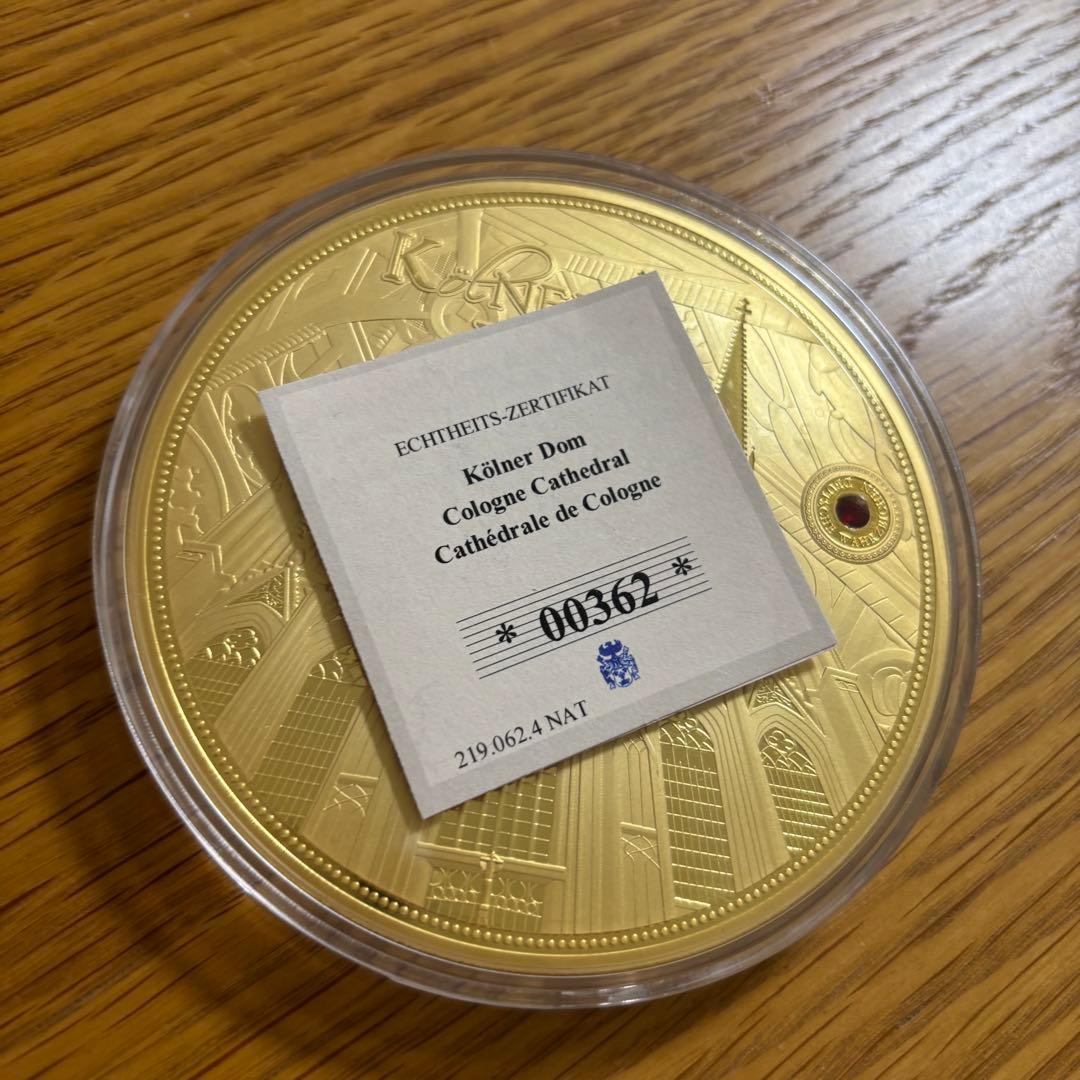 【ケルン大聖堂 超大型】376g スワロフスキー 装飾付 ドイツ 2016