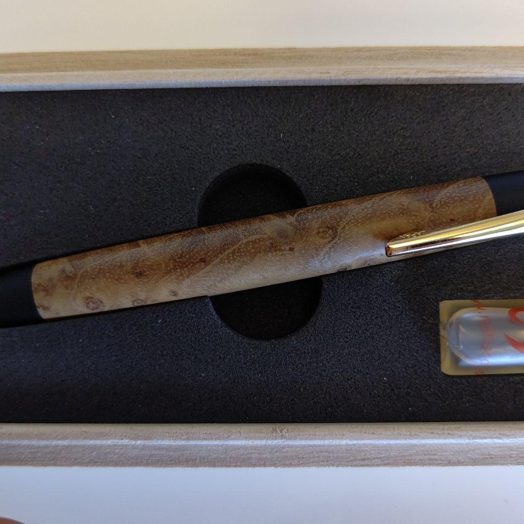 野原工芸　スタンダードボールペン　特上チーク瘤