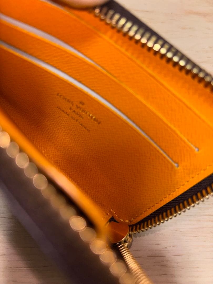 【美品】Louis Vuitton モノグラム ポルトフォイユノアコンパクト