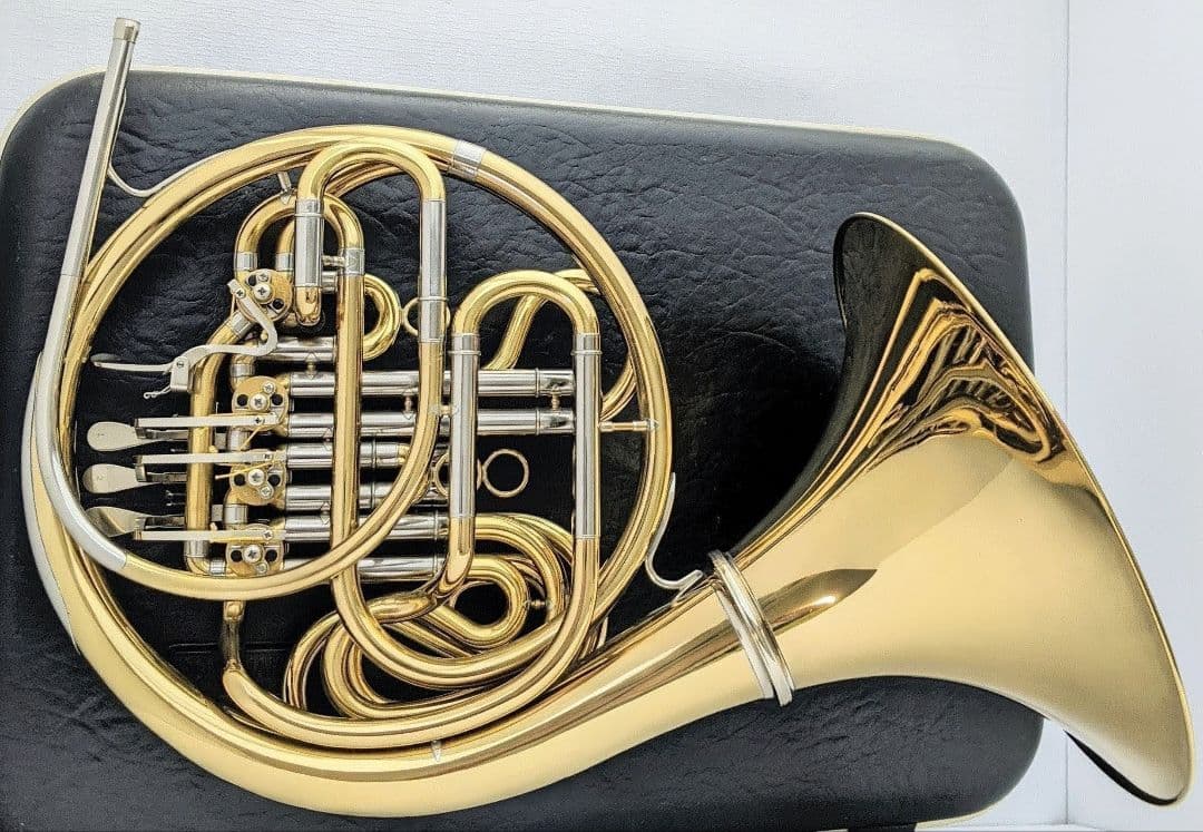 【美品】ホルン ヤマハ フルダブル YHR663(プロモデル)