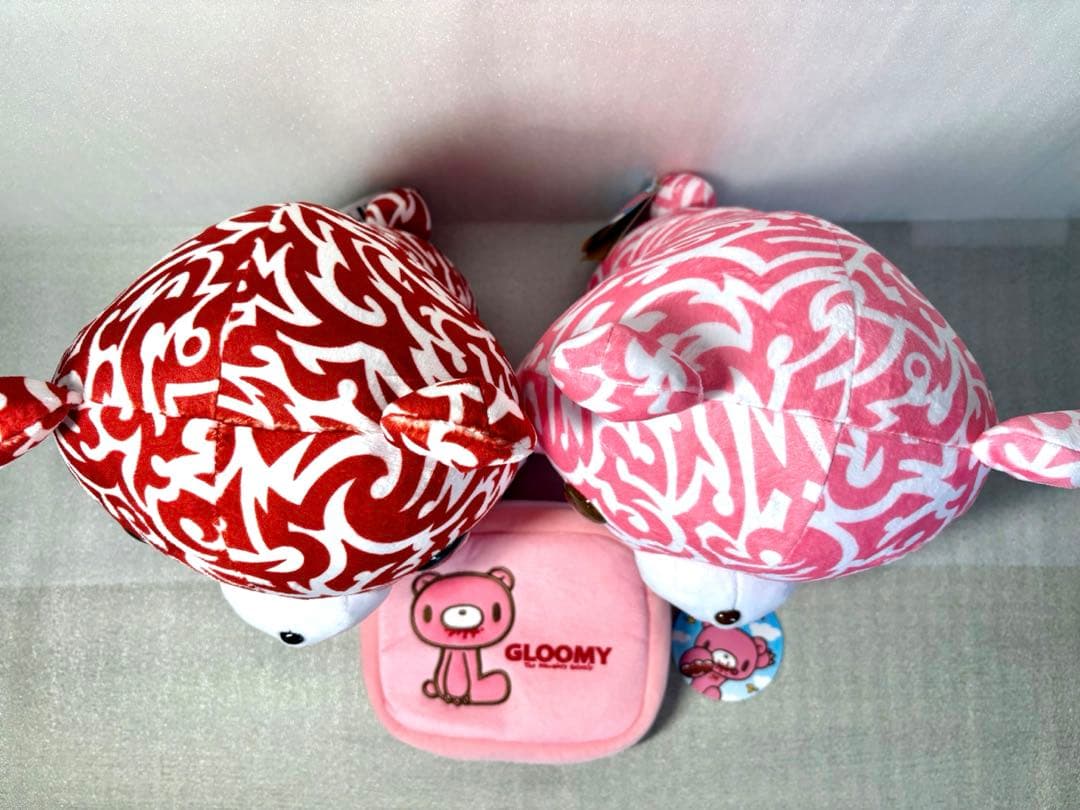 タグ付 いたずらぐまのグル〜ミ〜 ぬいぐるみ　20周年　チャックスGP ポーチ