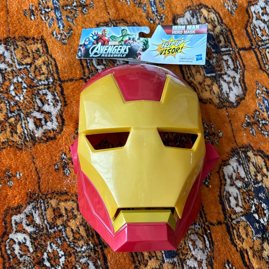 ゲームセンター限定非売品景品・新品未使用・アイアンマン・お面・マスク