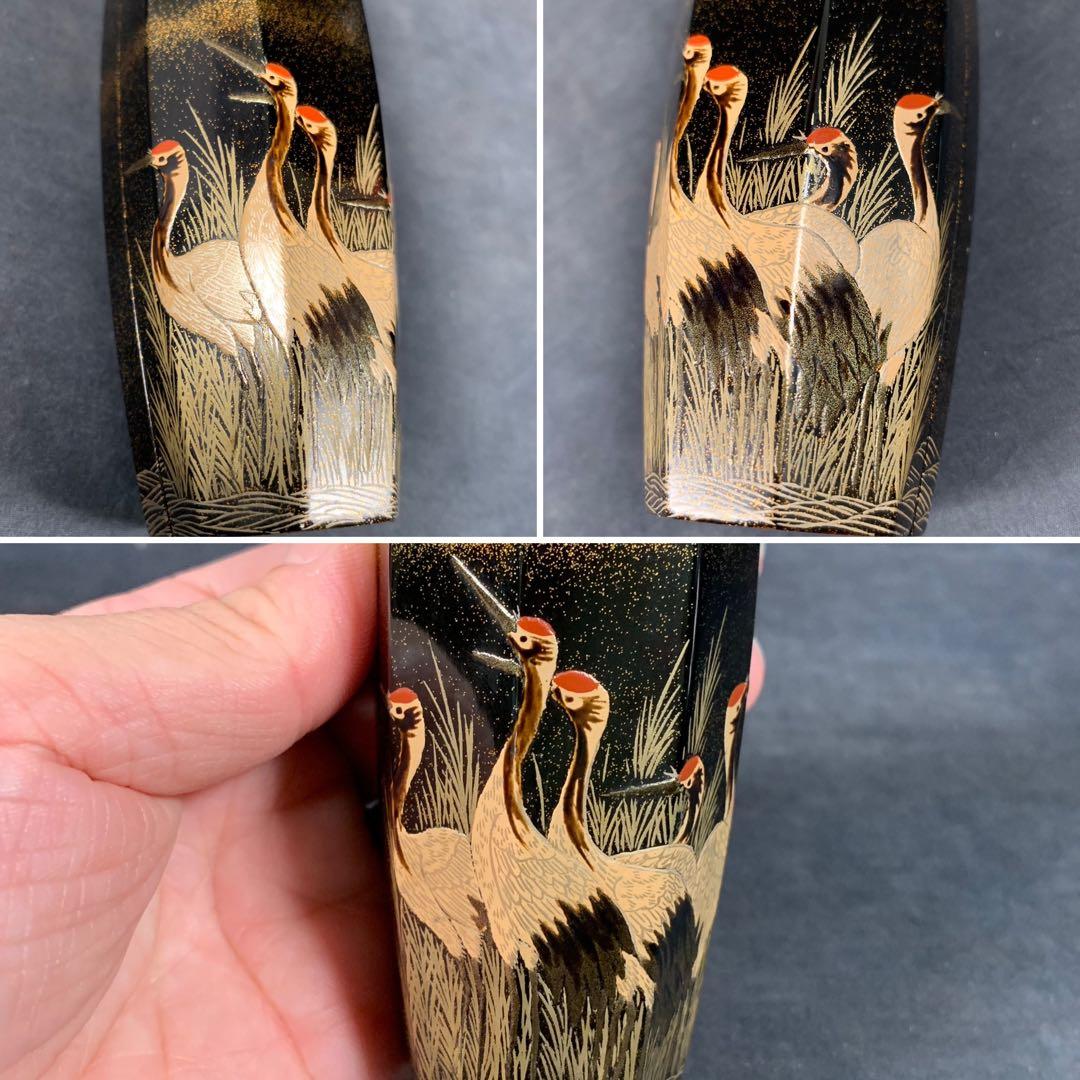 E325 送料無料　色絵ぶりぶり　香合　茶道具　茶室　茶道　香道具　共箱