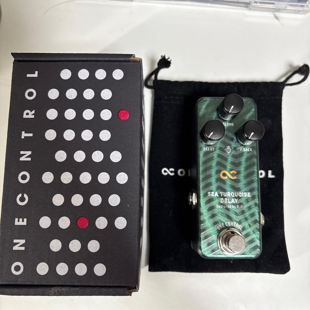 ギター ONE CONTROL SEA TURQUOISE DELAY