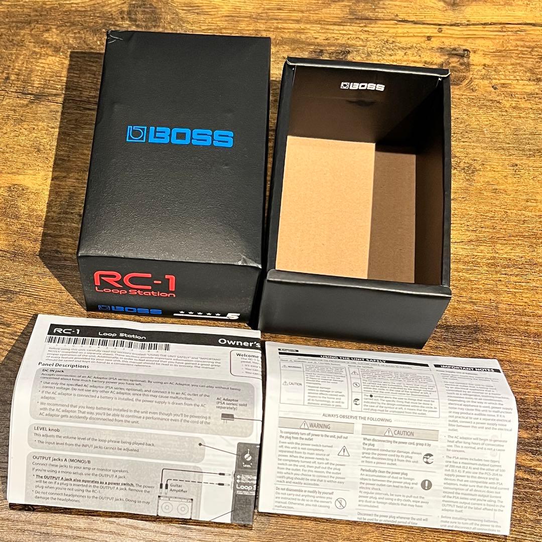 BOSS Loop Station RC-1 箱付き