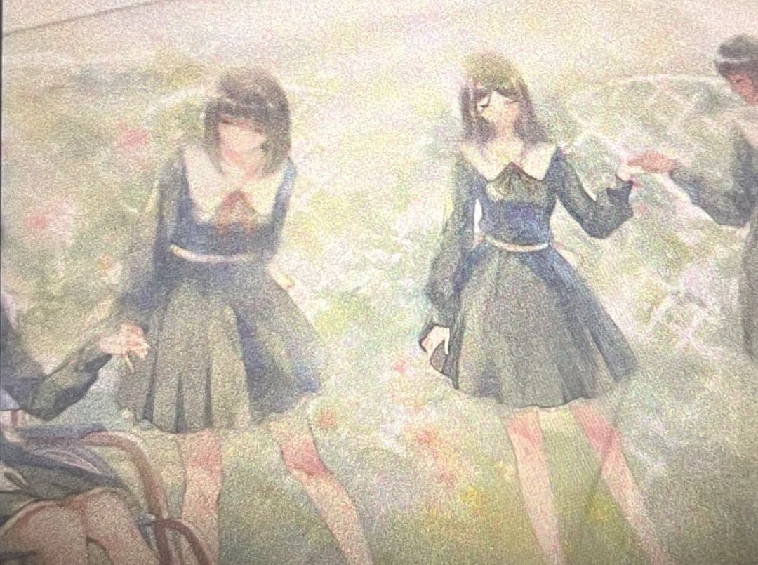 ジークレ版画「harmonie」 ( Innocent Grey Flowers