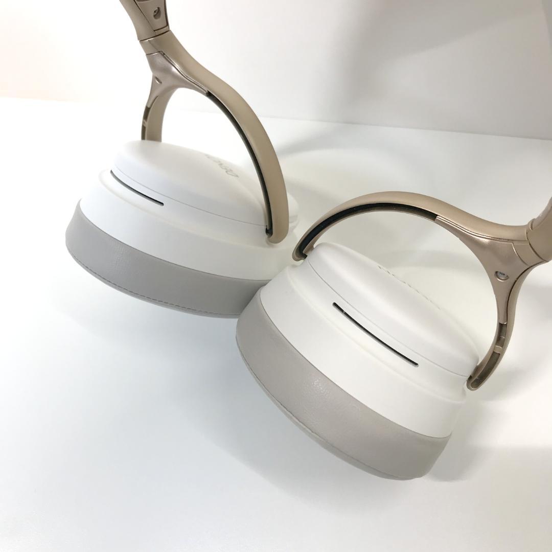 【美品】DENON デノン AH-GC25W ワイヤレスヘッドホン ホワイト