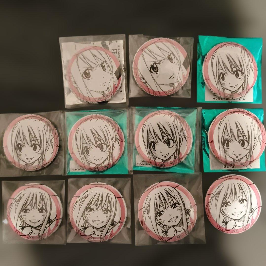 フェアリーテイル 缶バッジ