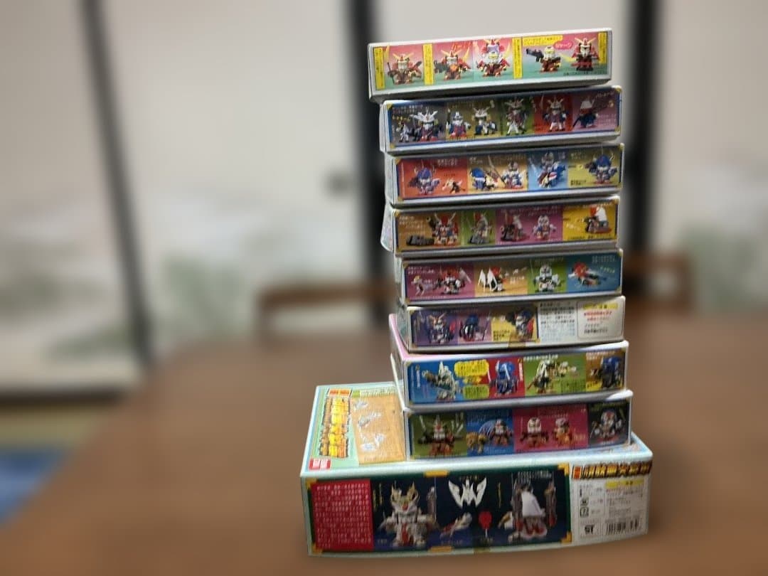 未組立　SD戦国伝　BB戦士　武者5人衆　頑駄無大将軍　他9体セット