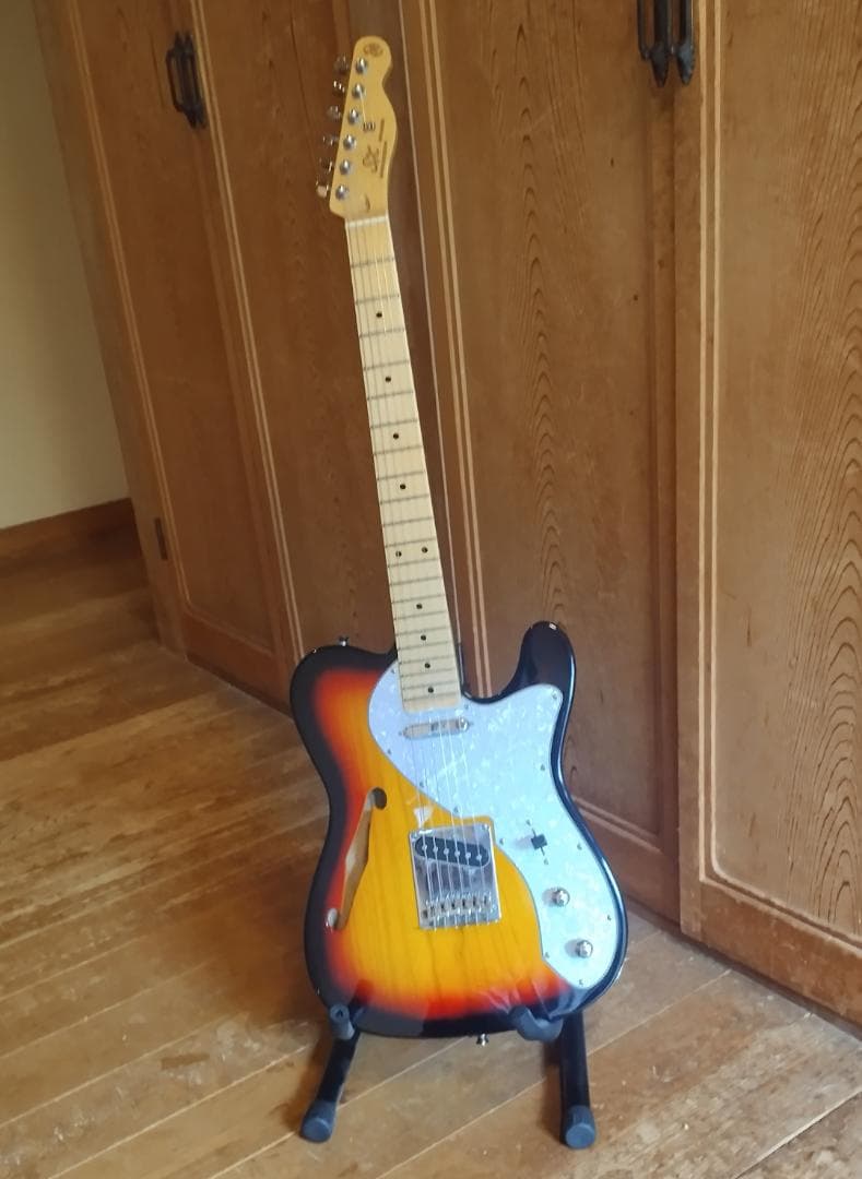 【アッシュボディ超貴重】カスタムハンドメイド超美品テレキャスター　シンライン