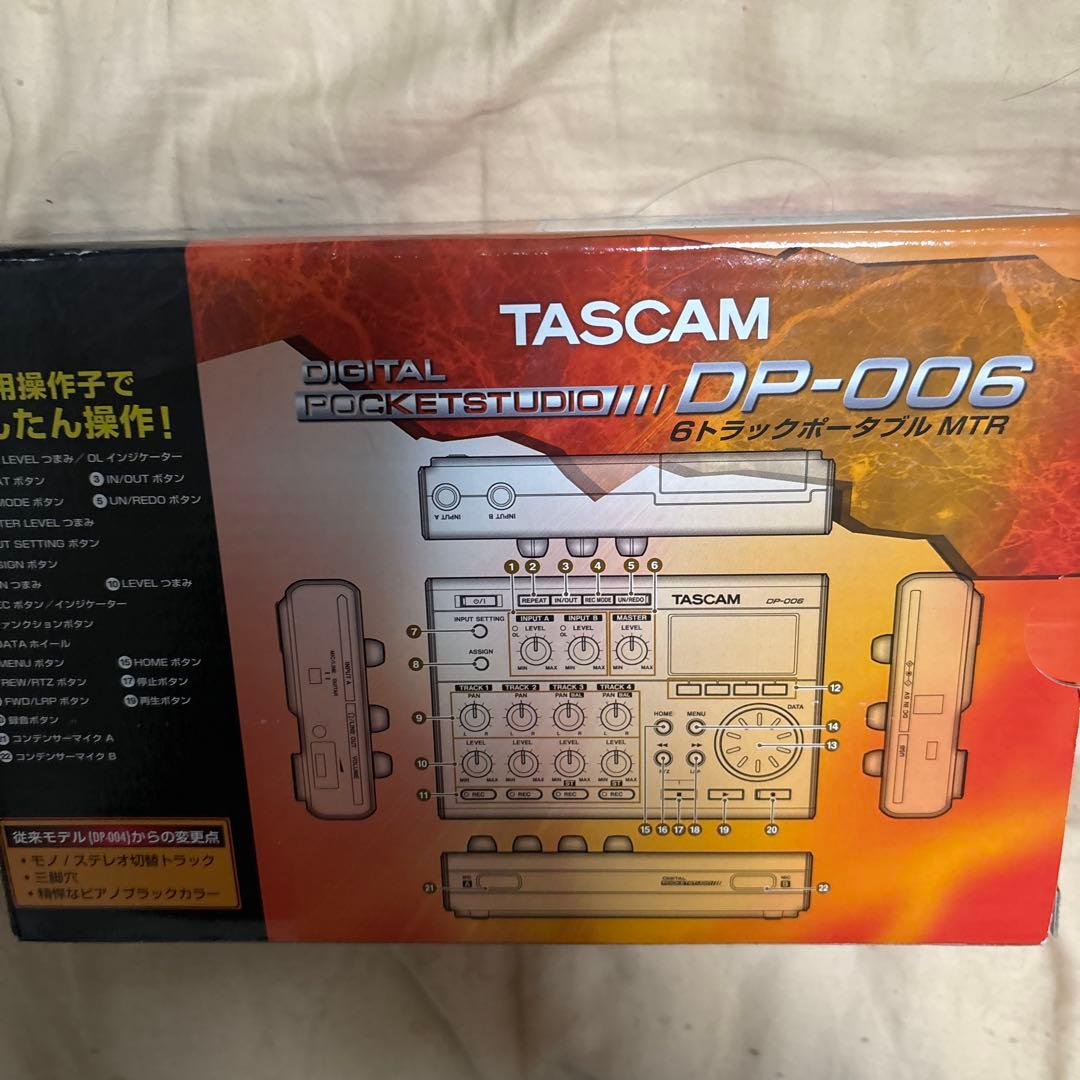 TASCAM DP-006 マルチトラックレコーダー