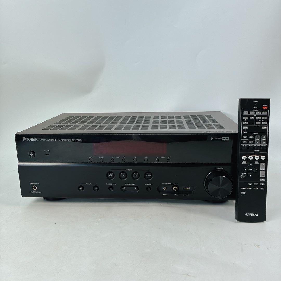 YAMAHA 5.1ch AVレシーバー ブラック RX-V375B