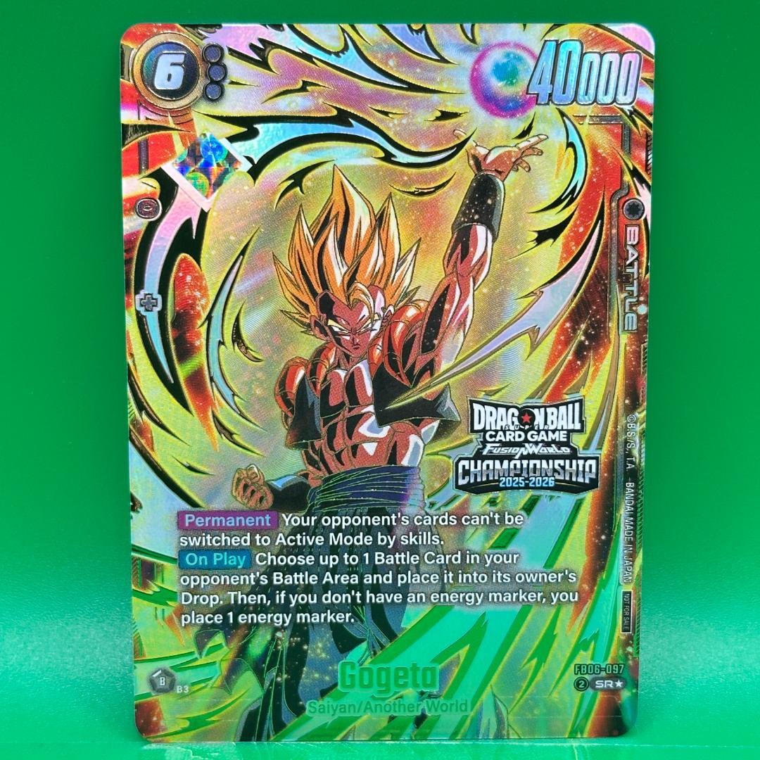 ドラゴンボール 海外 ゴジータ プロモ チャンピオンシップ パラレル 英語