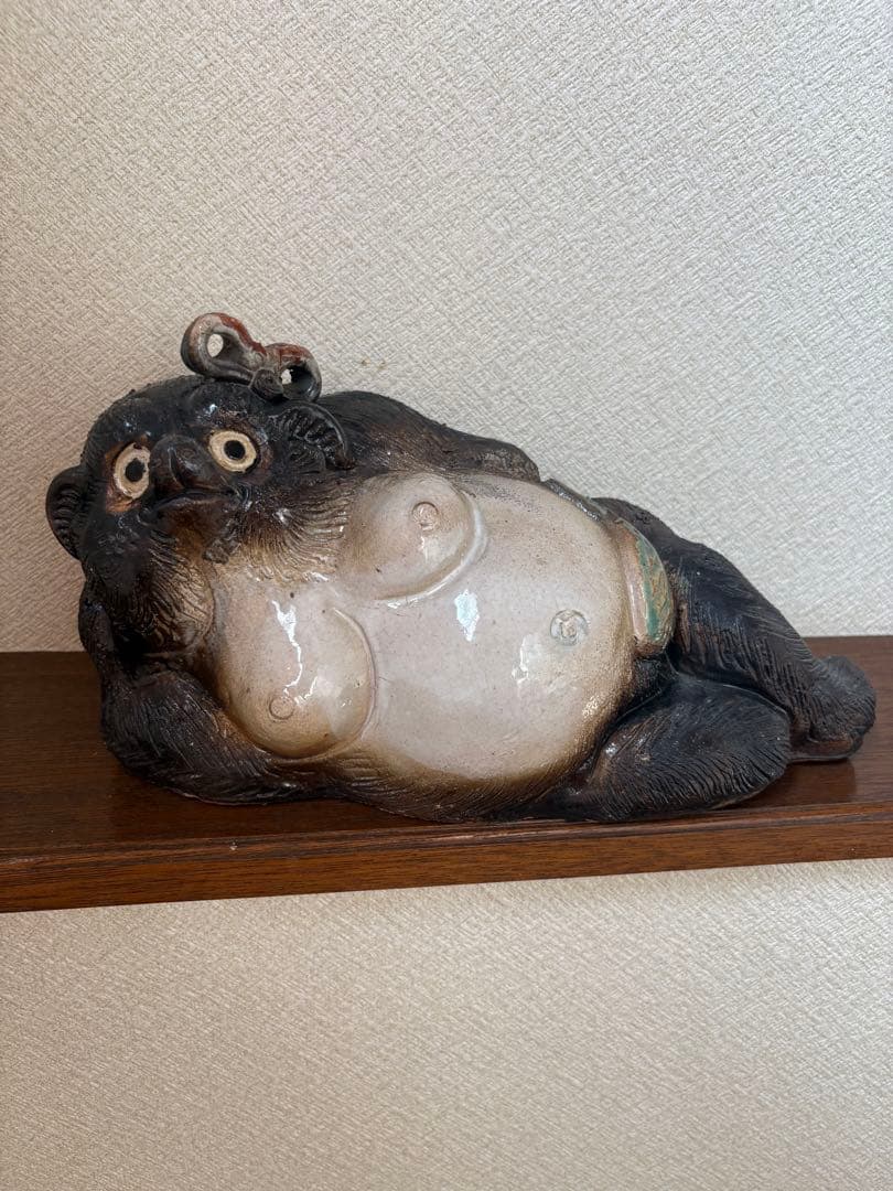 たぬき　置物