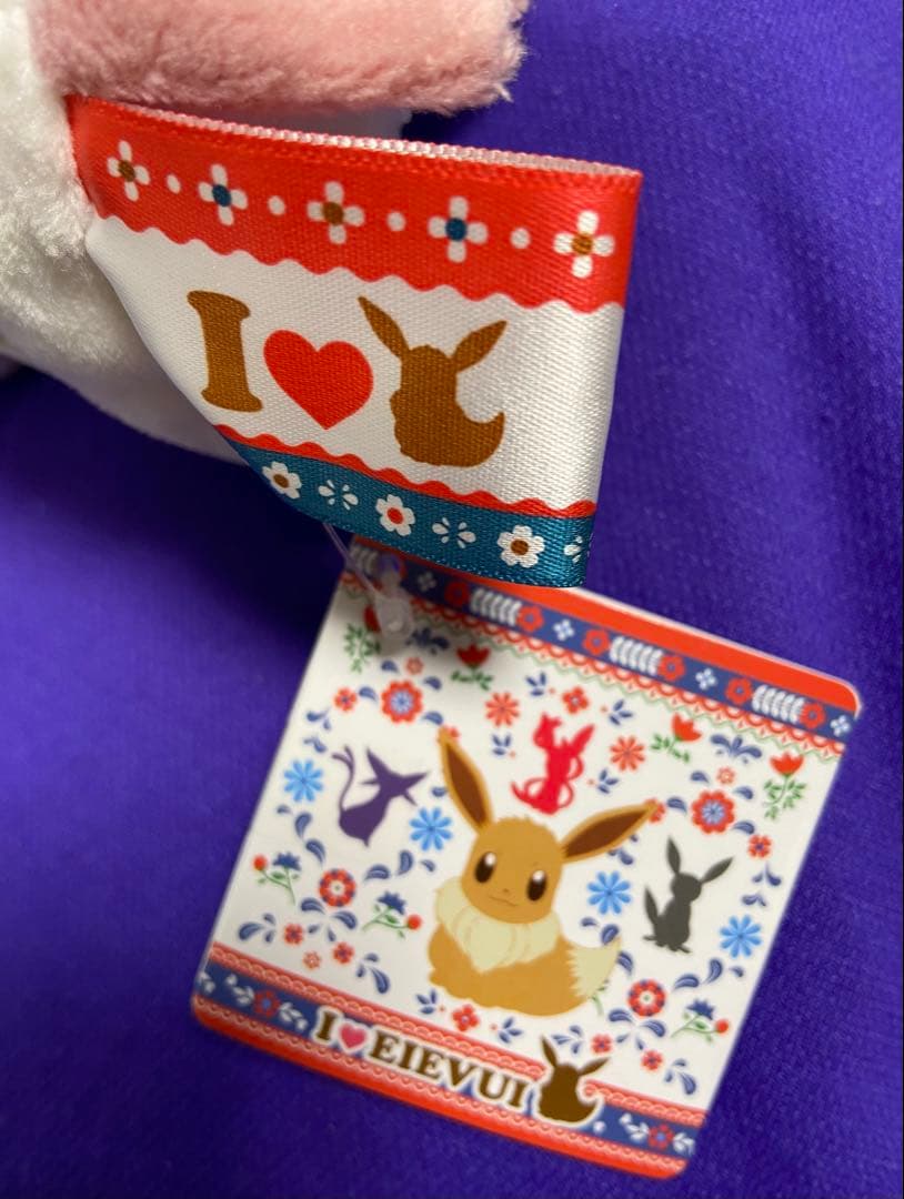 ポケモン LOVE EIEVUI カバンに付けられるぬいぐるみ『ニンフィア』