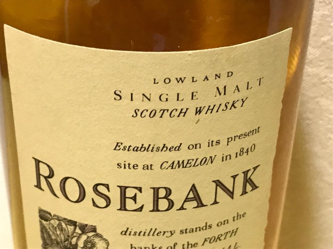 【希少レア品】ROSEBANK12年 花と動物 シリーズ 43％ 700m