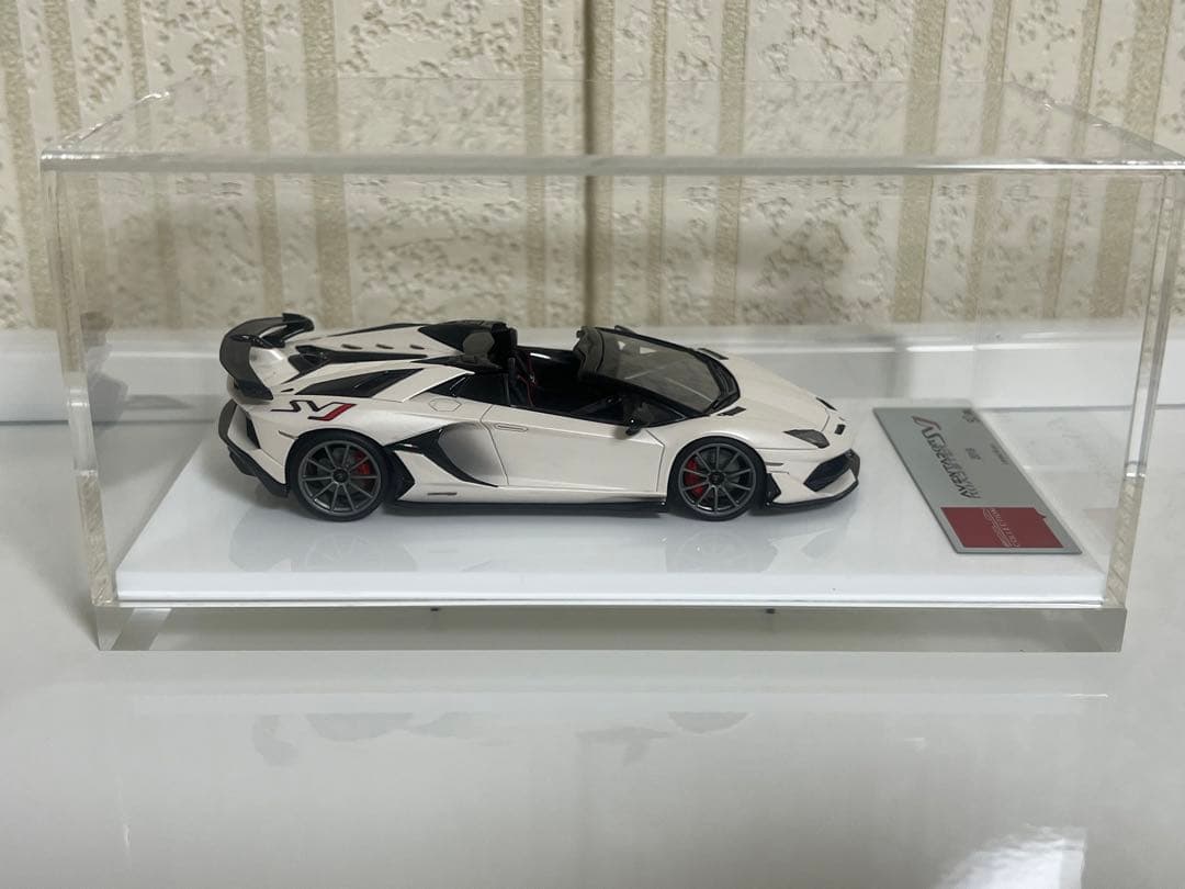 Lamborghini Aventador SVJ Roadster ミニカー
