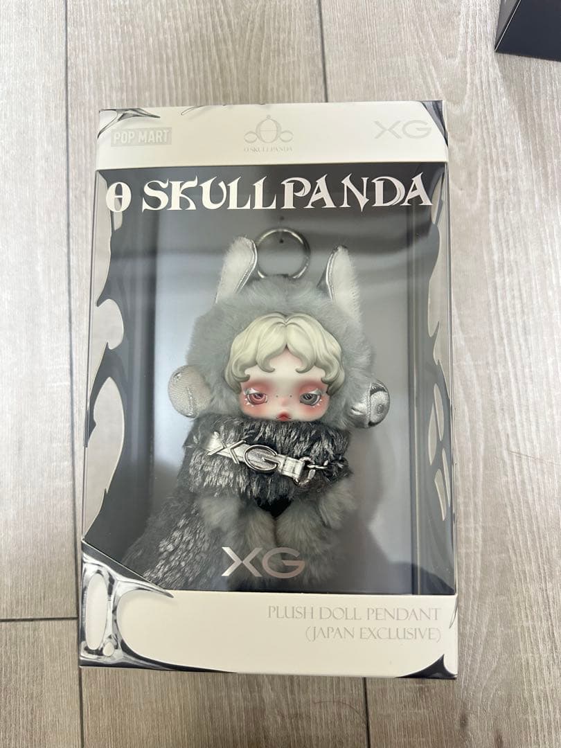 SKULLPANDA プラッシュドールペンダント