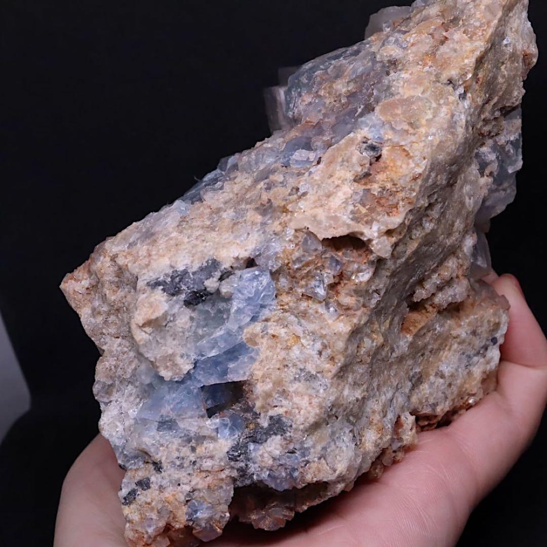 フローライト 蛍石 ガレナ ニューメキシコ 方鉛鉱 原石955.7g FL422