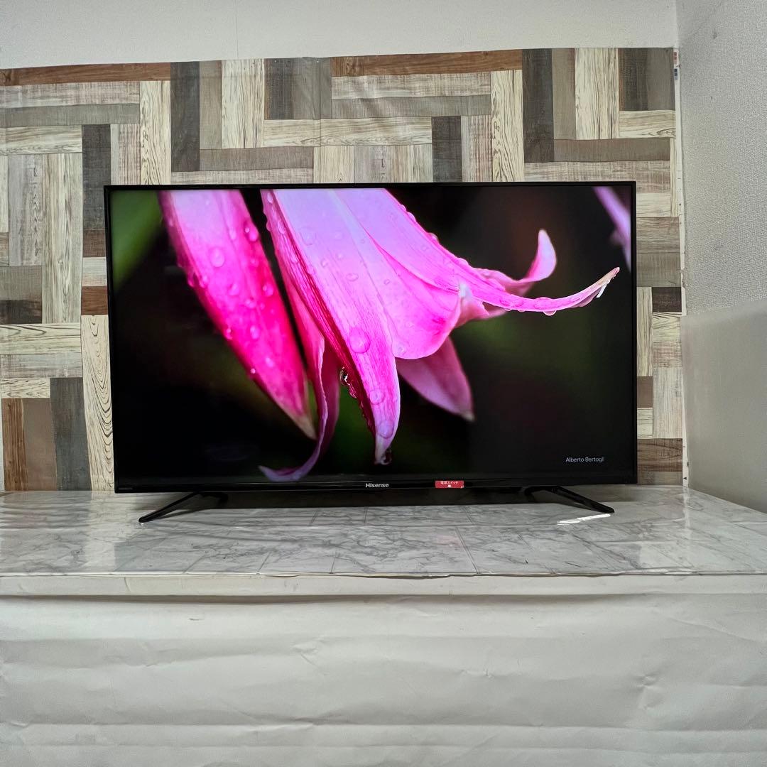 即日受渡❣️全国送料込ハイセンス50型液晶テレビ Wチューナー新品リモコン付