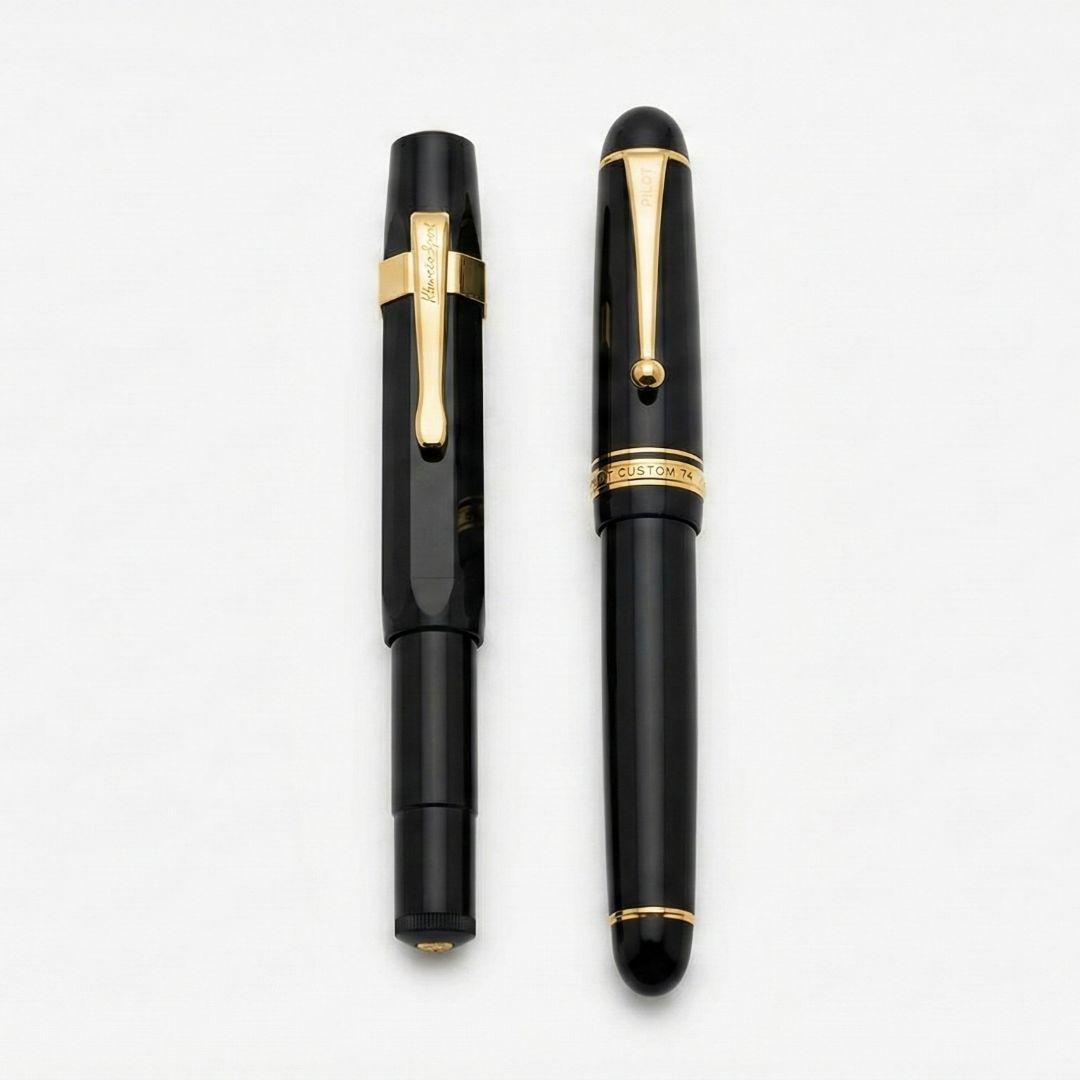 【ジャンク2本】PILOT カスタム74・kaweco ピストン万年筆