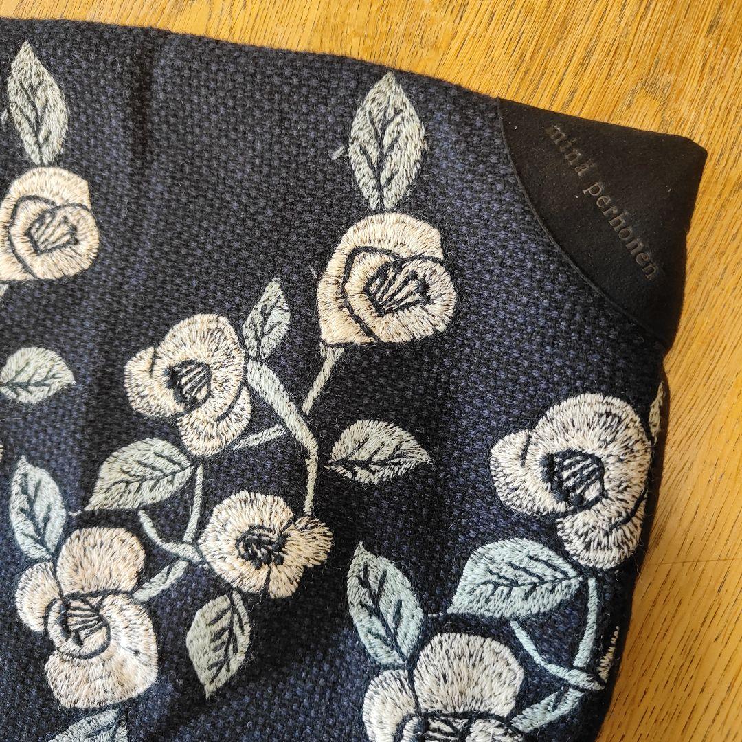 ミナペルホネン　クッションカバー　リメイク　ハンドメイド　USED　②