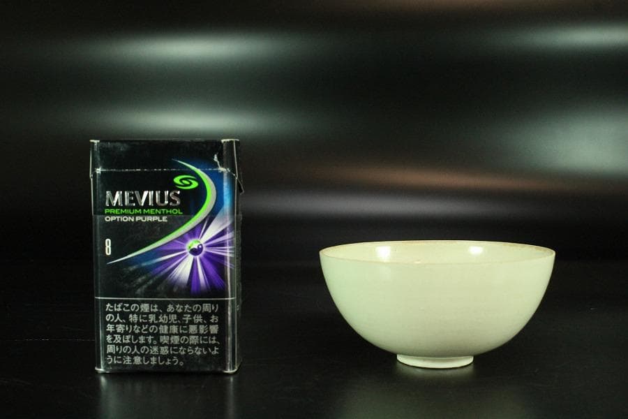 中国美術 白磁 刻 花紋 碗 宋白磁 φ9.5cm 茶道具伝来(K-YC345)