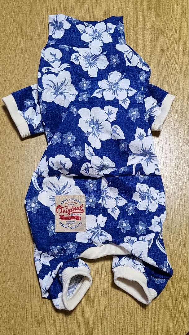 半袖、半パンツロンパース☆彡アロハ柄