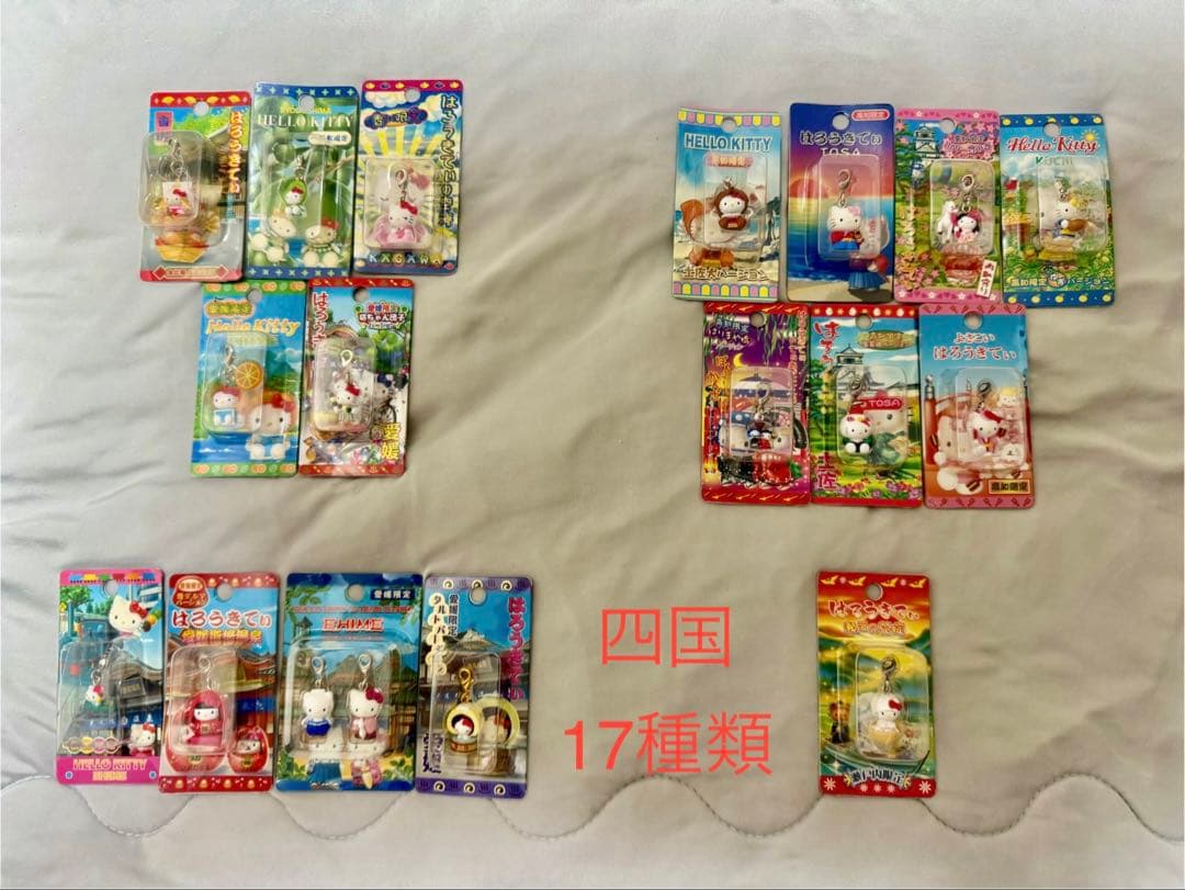 【合馬公式アカウント1】ご当地キティ　ファスナーマスコット　根付　362個