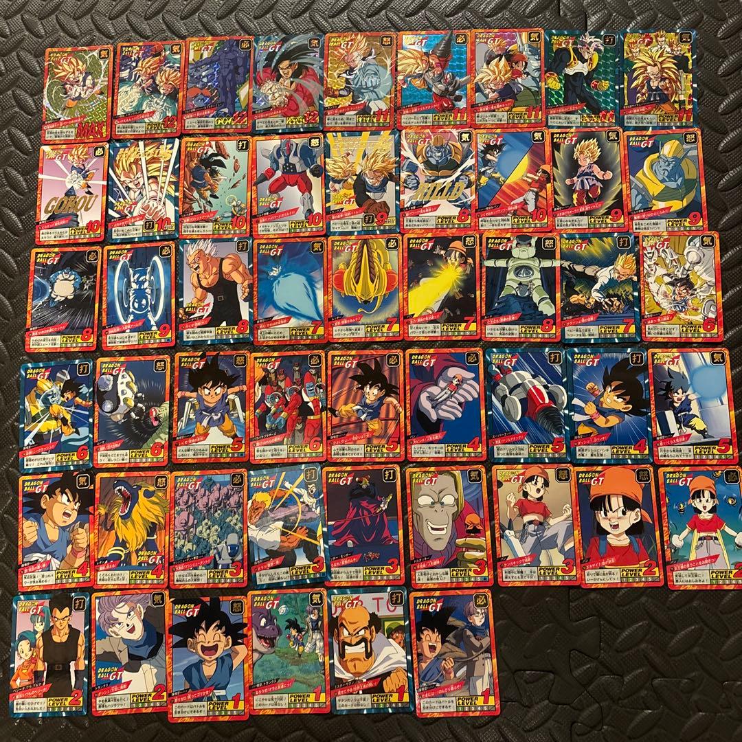 メ*ロ様 ドラゴンボールGT カードダスまとめ売り