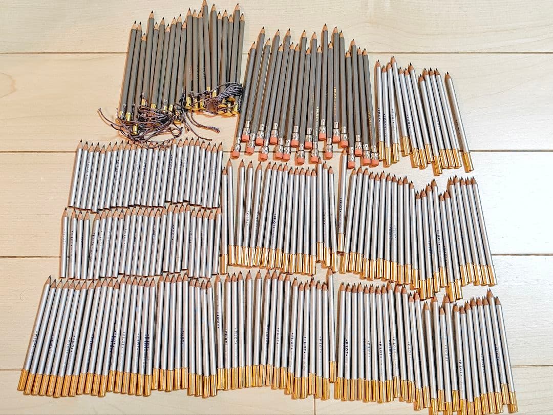 【廃番希少】Pilot 手帳用鉛筆 小型 紐付き まとめ セット 大量