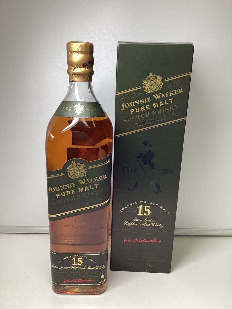 ま*き様 【希少】JOHNNIE WALKER グリーンラベル ピュアモルト 1