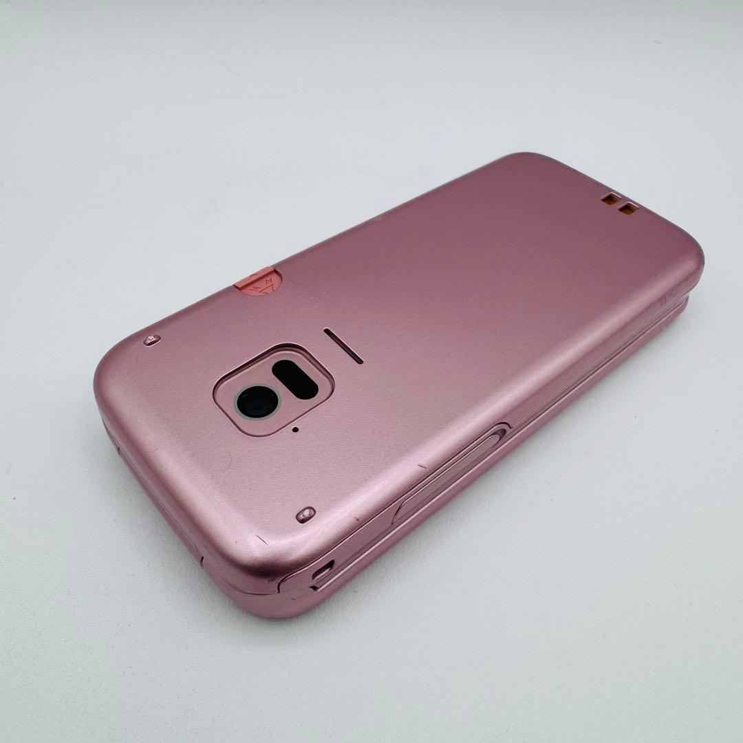 らくらくホン docomo F-01M ピンク 携帯電話本体
