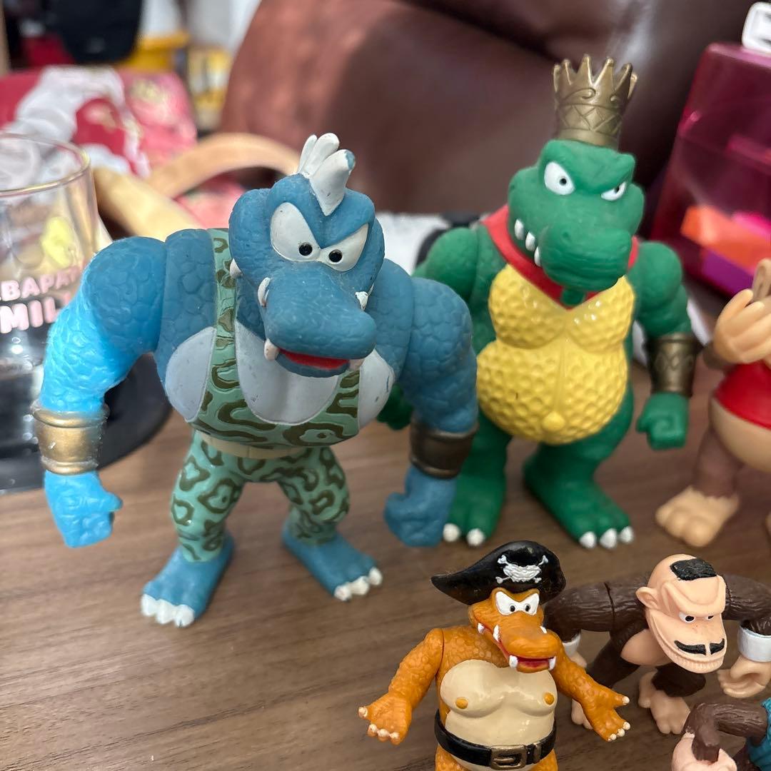 ぬ*ゃ様 ドンキーコング フィギュア まとめ売り　ソフビ　当時物