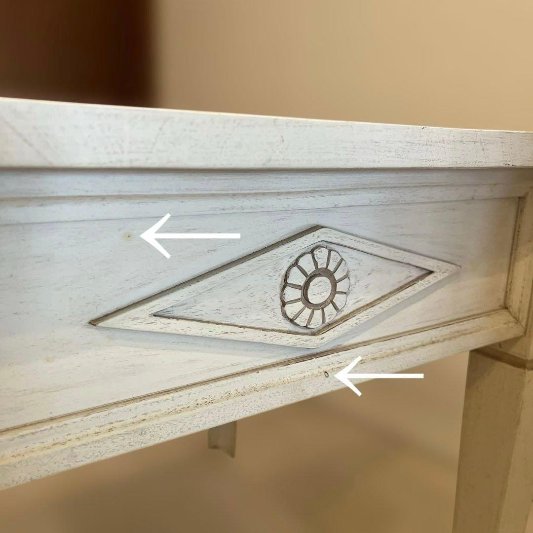 COMPAGNIE DU SUD ホワイトサイドテーブル