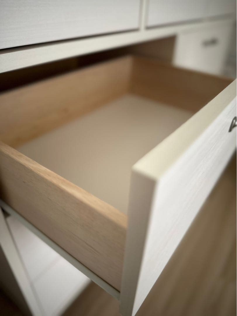 B-COMPANYビーカンパニー 白 チェスト 大